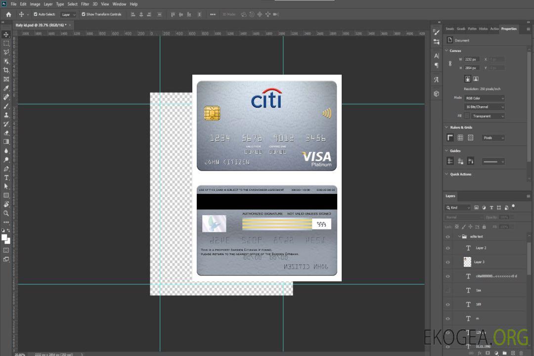 Carte Visa Platinum de la Suède Citibank template Carte Visa Platinum de la Suède Citibank template
